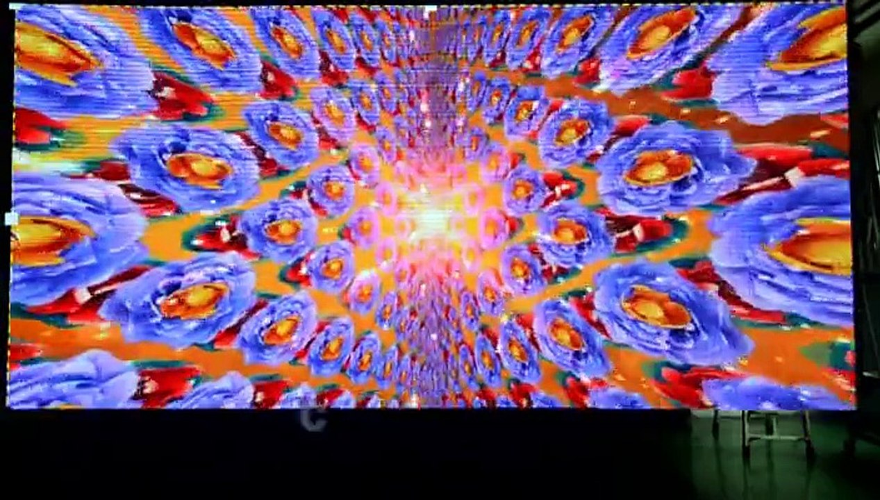 folable show:P9 soft LED curtain, toile de fond LED good for rental!