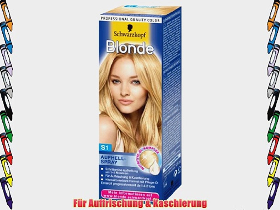 blonde S1 Aufhellspray 3er Pack (3 x 1 St?ck)