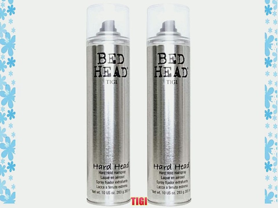TIGI Bed Head Hard Head Hairspray 2 x 385ml = 770ml