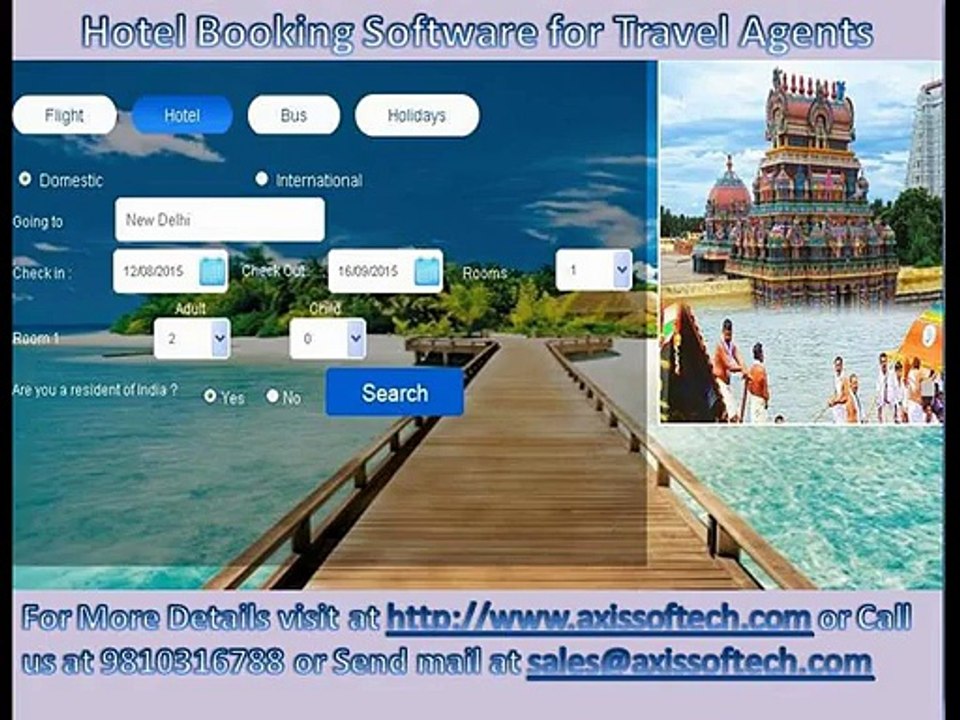 Hotel Booking Engine for Online Hotel Reservation