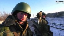Растрелянный БТР войск ВСУ 24 02 ДНР War in Ukraine
