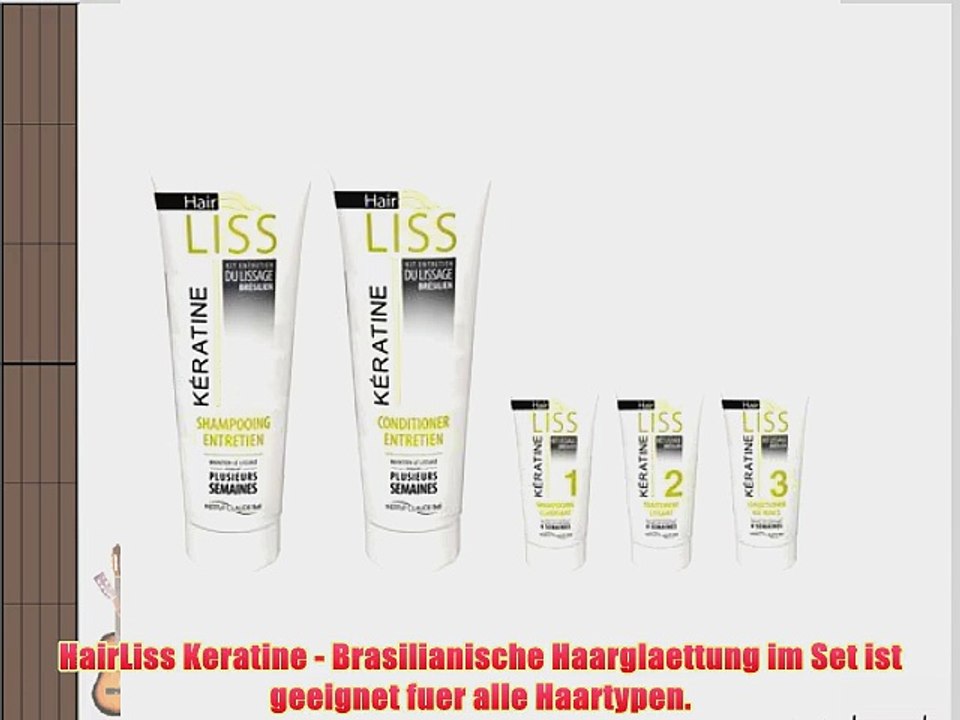 Veana Claude Bell HairLiss Keratin - Brasilianische Haargl?ttung (5er Set) 1er Pack (1 x 650