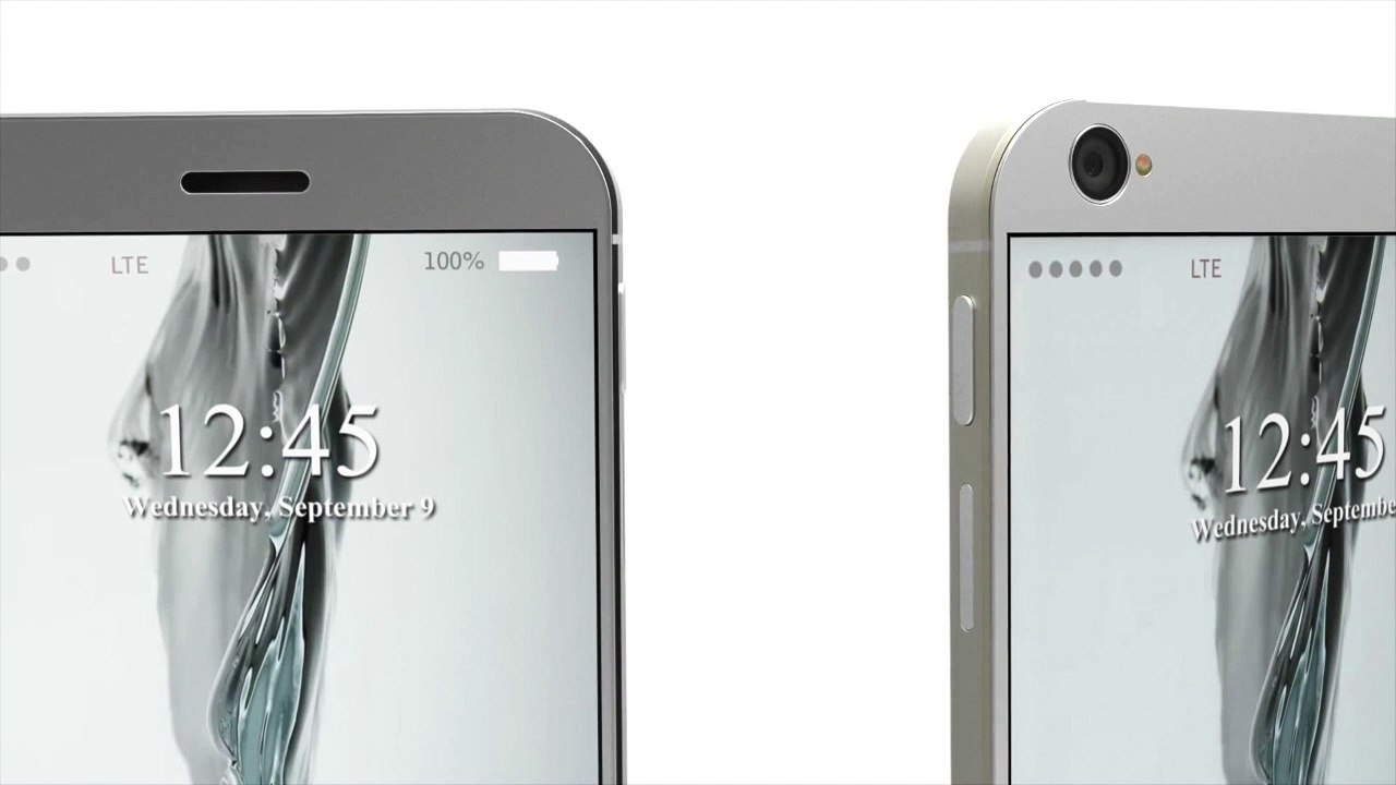 iPhone 8 : concept avec double écran et clavier tactile laser