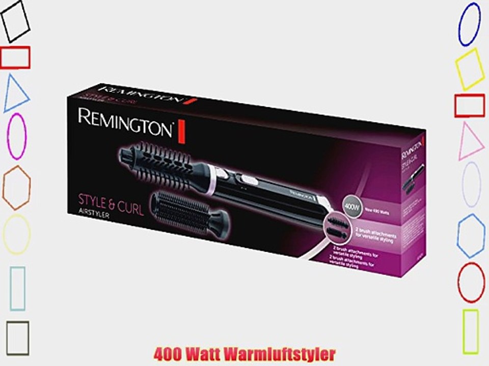 Remington AS404 Style und Curl Warmluftstyler mit Ausrollautomatik