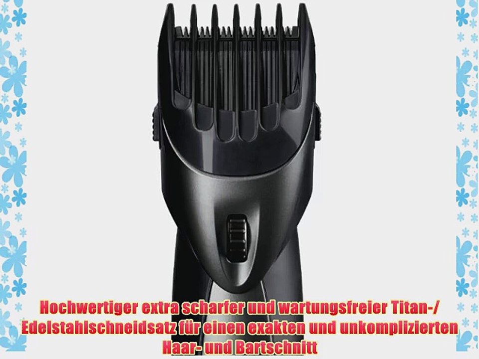 Grundig MC 6340 Haar und Bartschneider schwarz / anthrazit