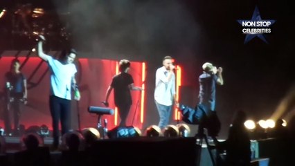 One Direction : Harry Styles tombe en plein concert