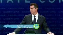 CA Lt. Gov. Gavin Newsom 2014 CADEM Convention