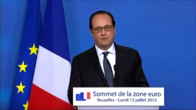 Hollande : Cet accord permet à la Grèce de rester dans l'euro