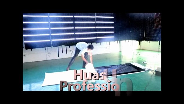 LED test:Soft LED curtain to test the quality,Vermietung LED-Bildschirm