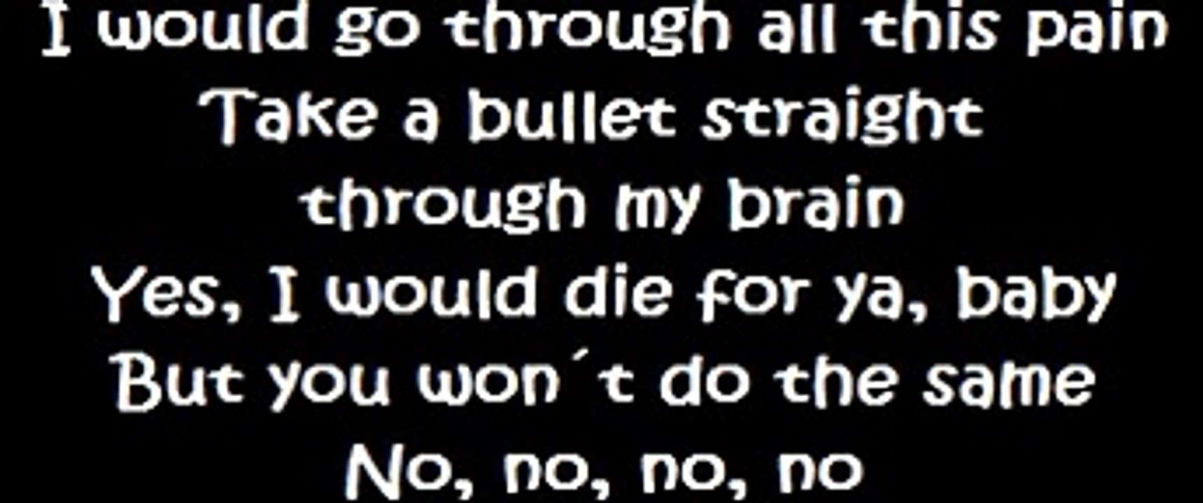 Bruno Mars - Grenade (Lyrics)