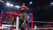 John Cena and AJ Lee kiss after Cena's victory over Dolph Ziggler