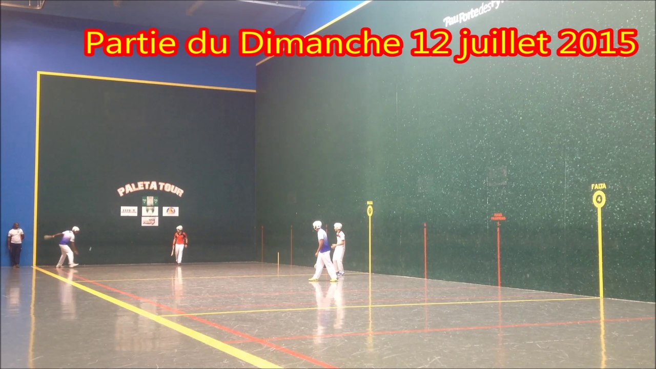 Juniors Cuir Mur à Gauche - CHAUDRON (Juspar Dalleau et Mathieu Ramin) contre TOULOUSE (Maxime Alcrudo et Lucas Celhay)