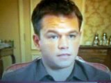 Matt Damon Rips Sarah Palin. Wouldn't trust her nuclear codes.