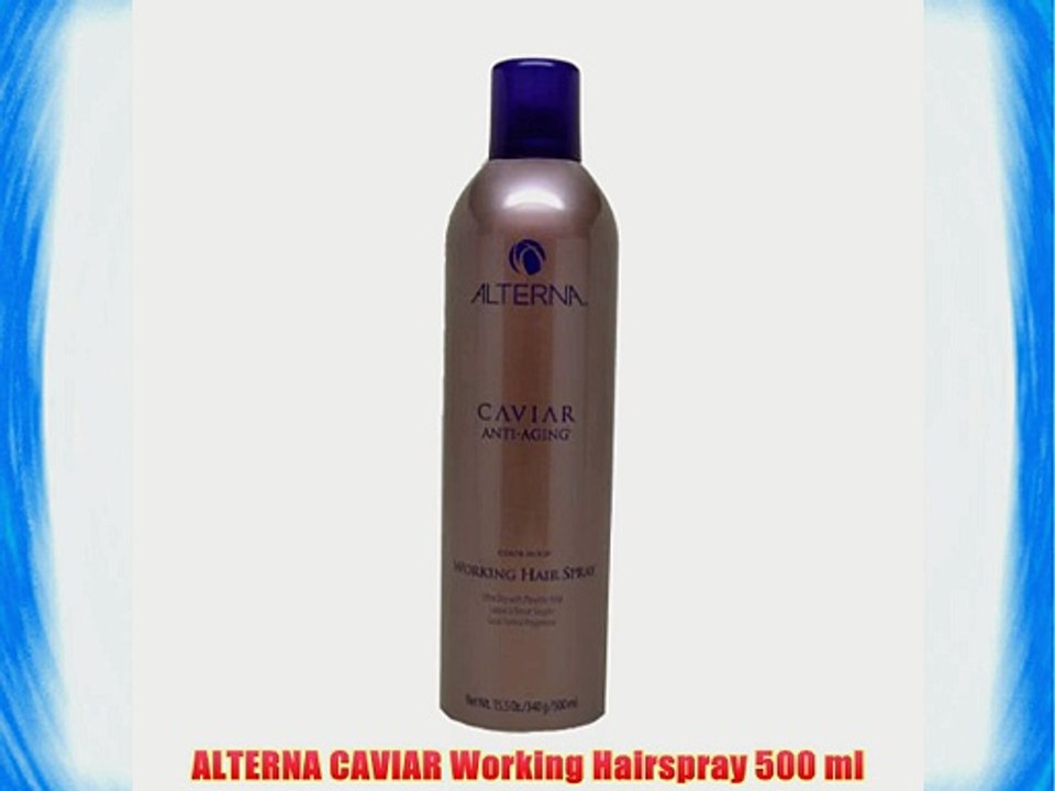 ALTERNA CAVIAR Working Hairspray 500 ml