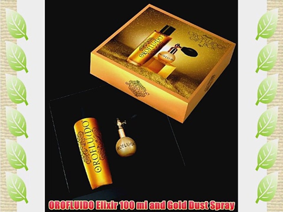 OROFLUIDO Elixir 100 ml and Gold Dust Spray