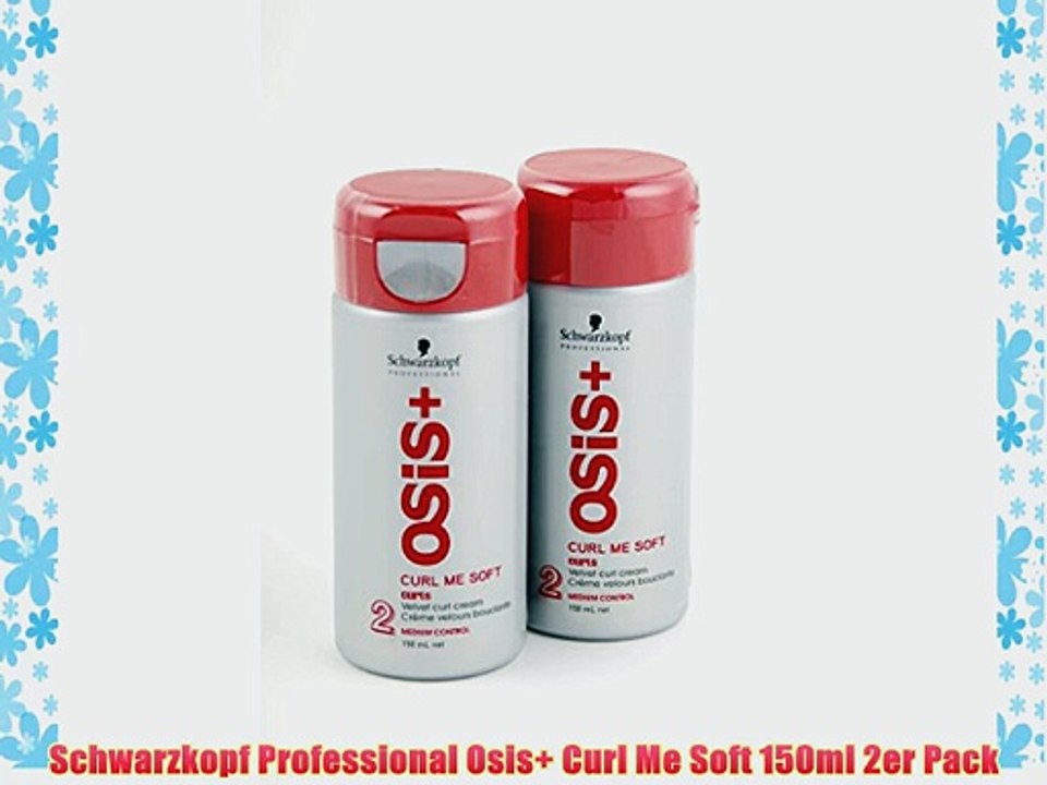 Schwarzkopf Professional Osis  Curl Me Soft 150ml 2er Pack