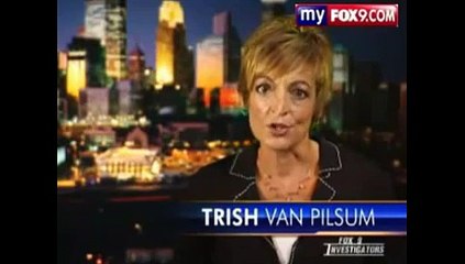 REPTILIAN REPORTER SHAPESHIFTS ON MY FOX 9 - TRISH VAN PILSUM