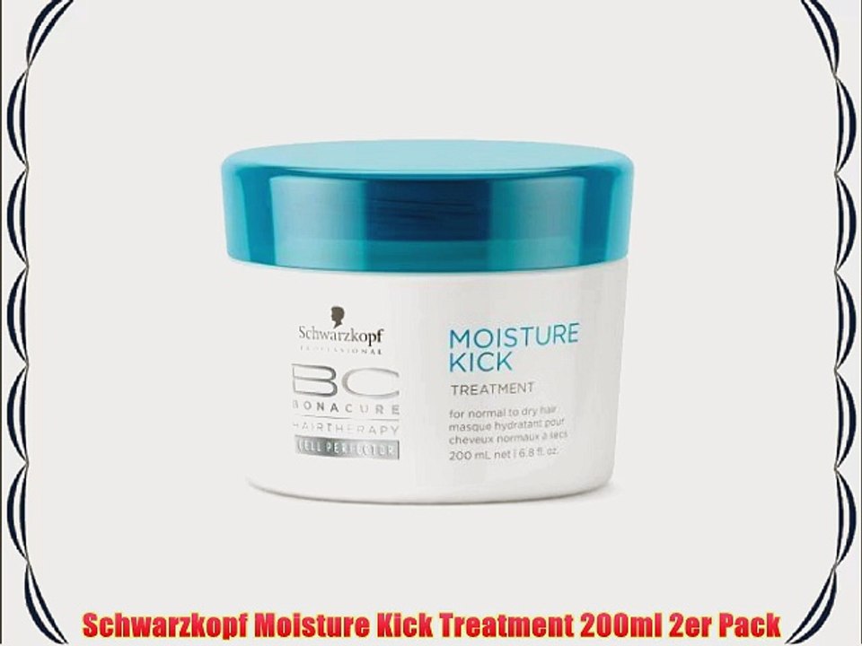Schwarzkopf Moisture Kick Treatment 200ml 2er Pack