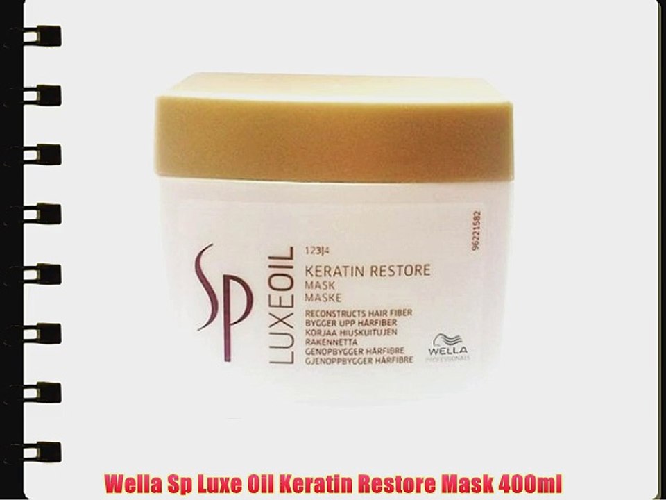 Wella Sp Luxe Oil Keratin Restore Mask 400ml