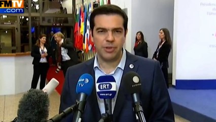 Tsipras : "Nous continuerons à lutter pour regagner notre souveraineté perdue"
