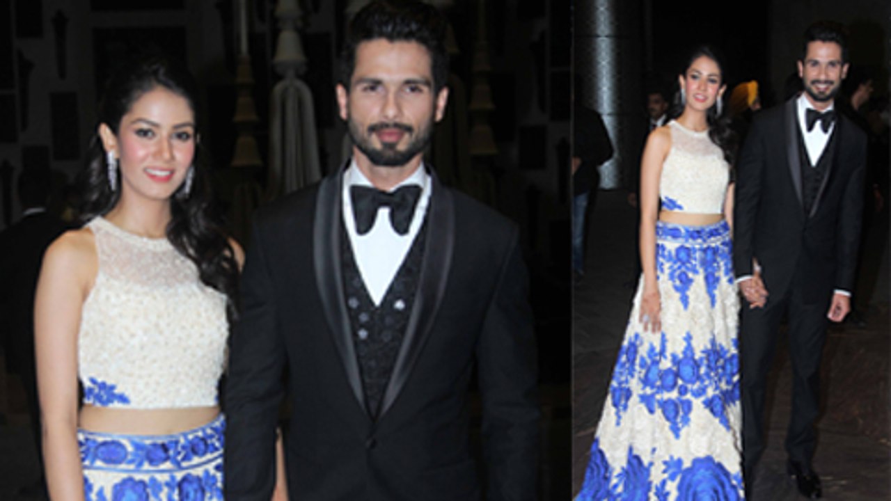 Shahid Kapoor and Mira Rajput's WEDDING RECEPTION