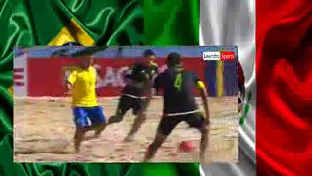 Gols, Brasil 5 x 1 México - Mundial Futebol de Areia 10-07-2015