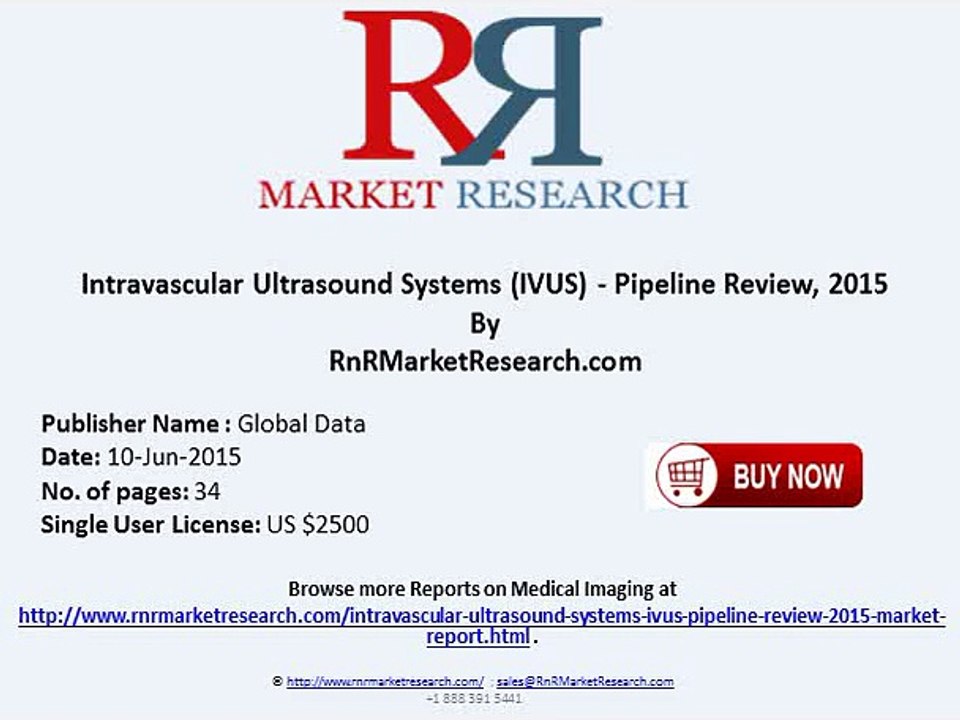 Intravascular Ultrasound Systems Pipeline Products under Development Review 2015