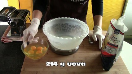 Pasta fresca all'uovo senza glutine