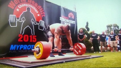 Eddie Hall world record 463kg deadlift