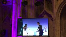 Night Fever dance for Wimbledon champions Nole and Serena Williams