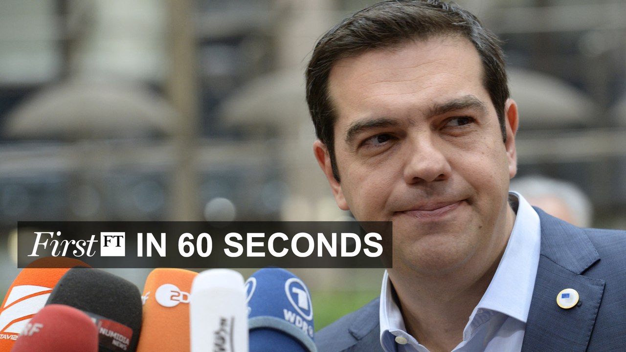 FirstFT – Greek deal, Nintendo chief dies