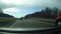 Impatient Douchebag Causes A Major Wreck While Trying To Pass Slower Vehicle