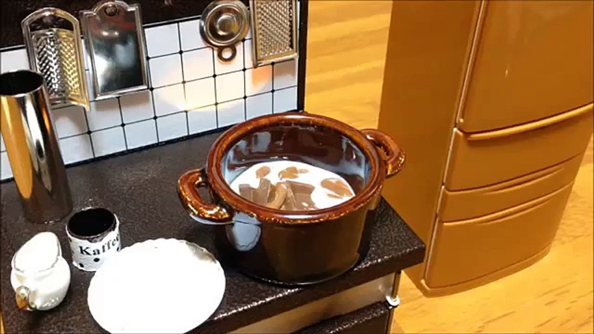 ⁣Miniature Cooking#35 Studio Ghibli Character'My Neighbor Totoro'Susuwatari chocolate