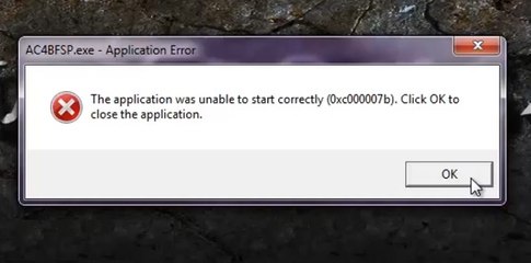 0xc0000007b Hatası Çözümü