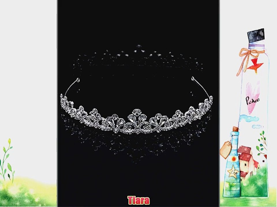Flomans? - Tiara Diadem Kr?nchen Brautschmuck Hochzeit Fasching TS00003