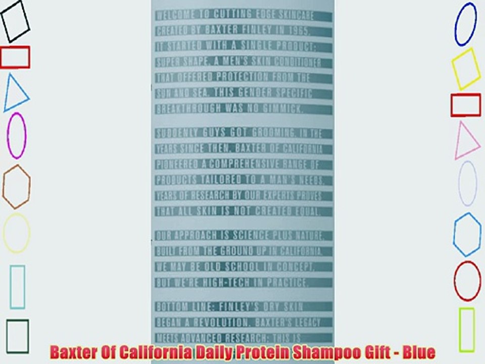 Baxter Of California Daily Protein Shampoo Gift - Blue