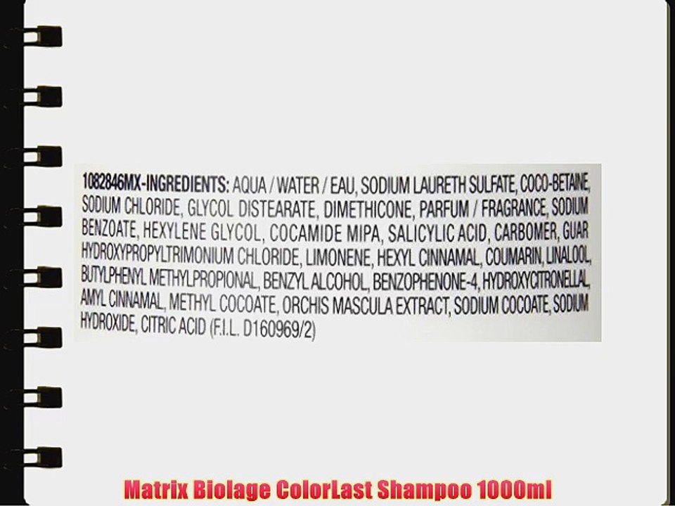 Matrix Biolage ColorLast Shampoo 1000ml