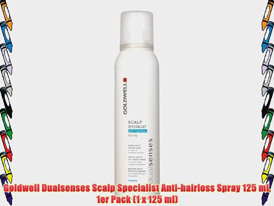Goldwell Dualsenses Scalp Specialist Anti-hairloss Spray 125 ml 1er Pack (1 x 125 ml)