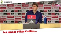 Les larmes de Casillas