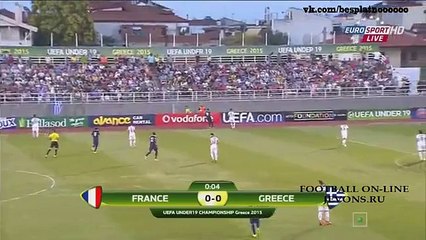 France U19 2-0 Greece U19 All Goals and Full Highlights 12.07.2015