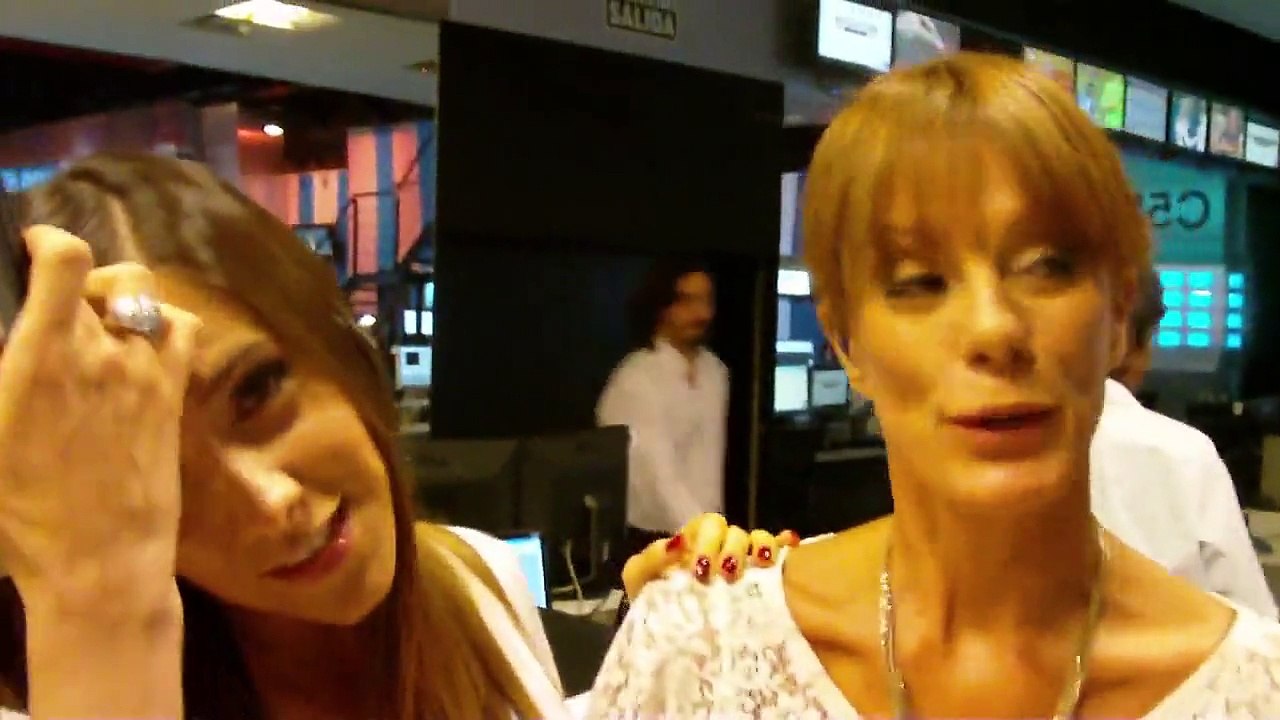 Alexis Garbarz con Julieta Camaño, Nequi Galotti, y Roberto Funes en C5N