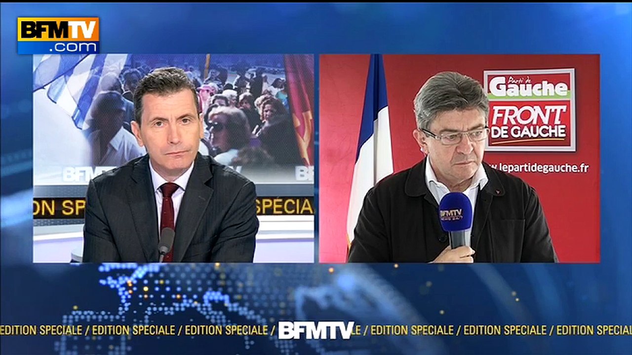 Mélenchon: Il est "absurde de comparer l'Allema...