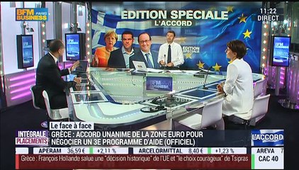 Rachid Medjaoui VS Véronique Riches-Flores (2/2): Quid du troisième plan d'aide à la Grèce ? - 13/07