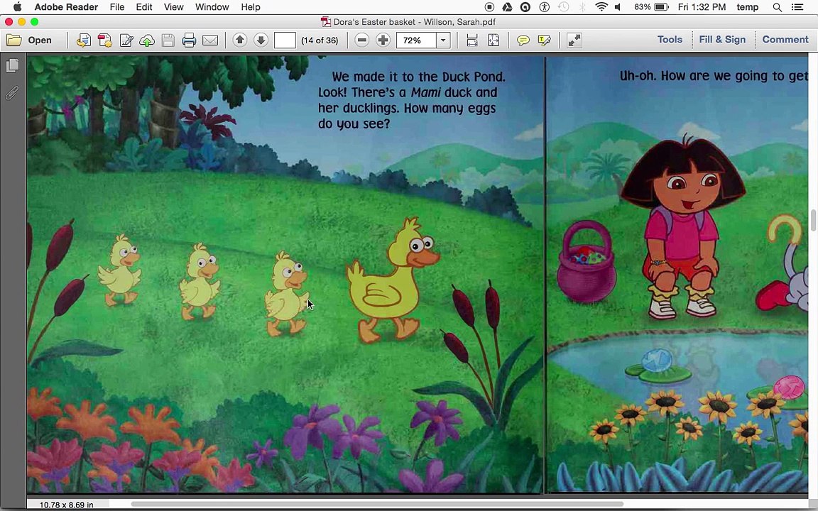 Dora's Easter Basket (read aloud)