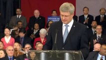 Prime Minister Stephen Harper About Ahmadiyya Muslim Community Canada in peace village