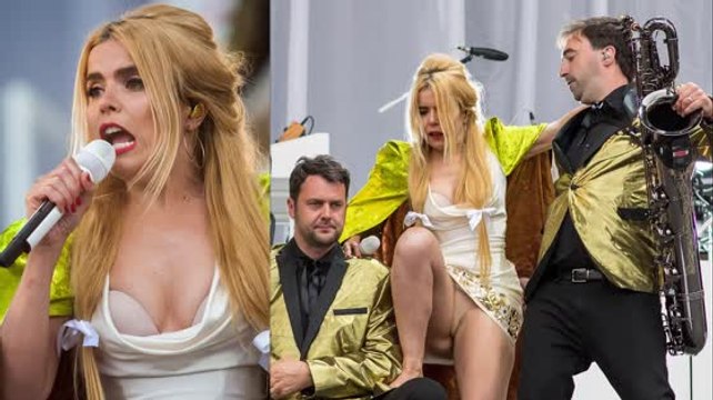 Paloma Faith Flashes Her Underwear To T In The Park Crowd