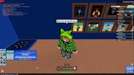 Roblox High School Rp Name Changing Tutorial Video Dailymotion - how to change fonts robloxian high
