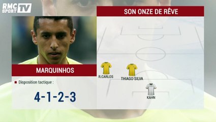 Le Onze de rêve de Marquinhos