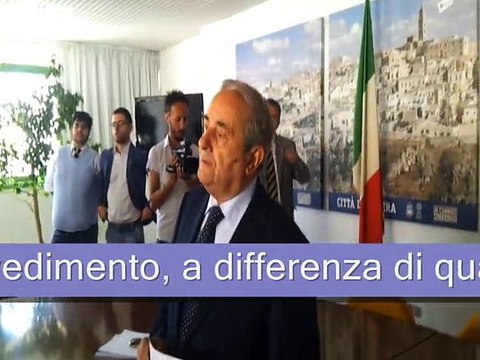 ECCO LA GIUNTA DE RUGGIERI MATERA 13-7-2015