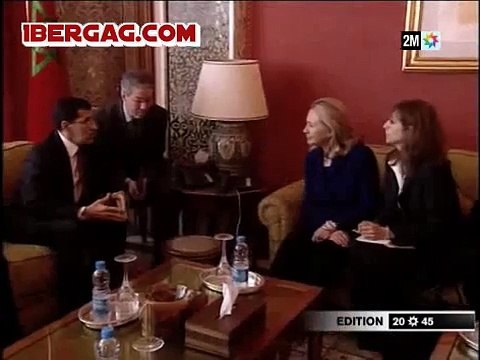 Maroc _ Visite Hillary Clinton au Maroc